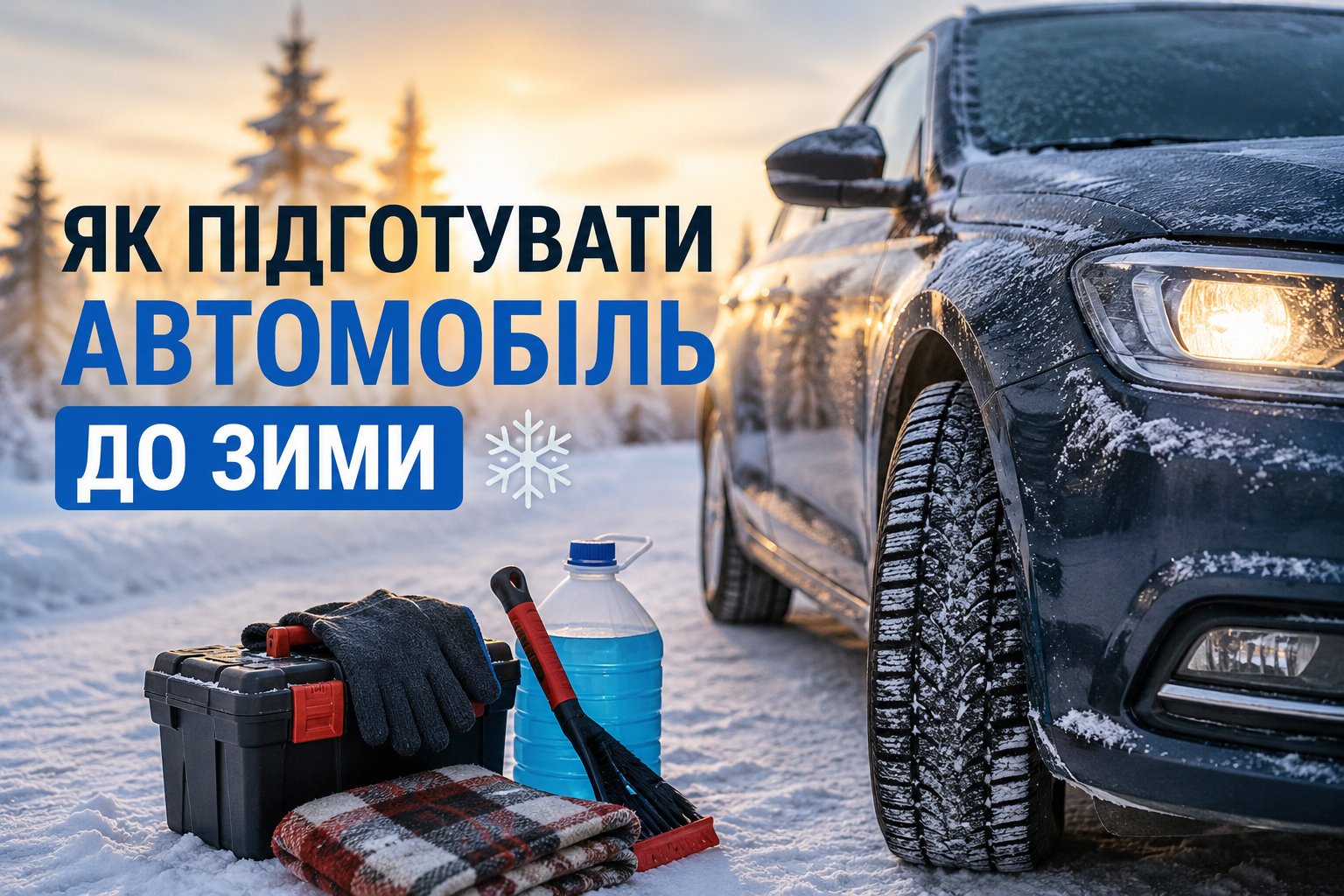 Як підготувати автомобіль до зими: повний чеклист